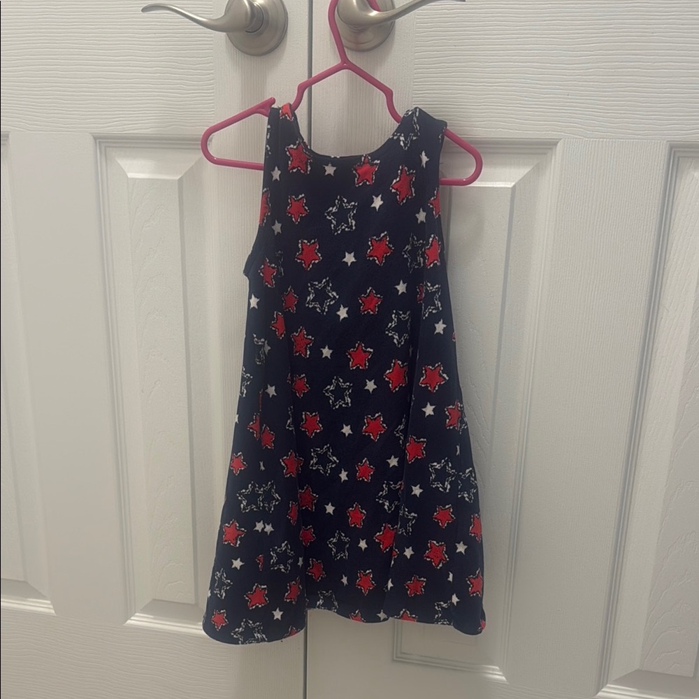 Tommy Bahamas 4th of July dress - Navy with Red and White Stars